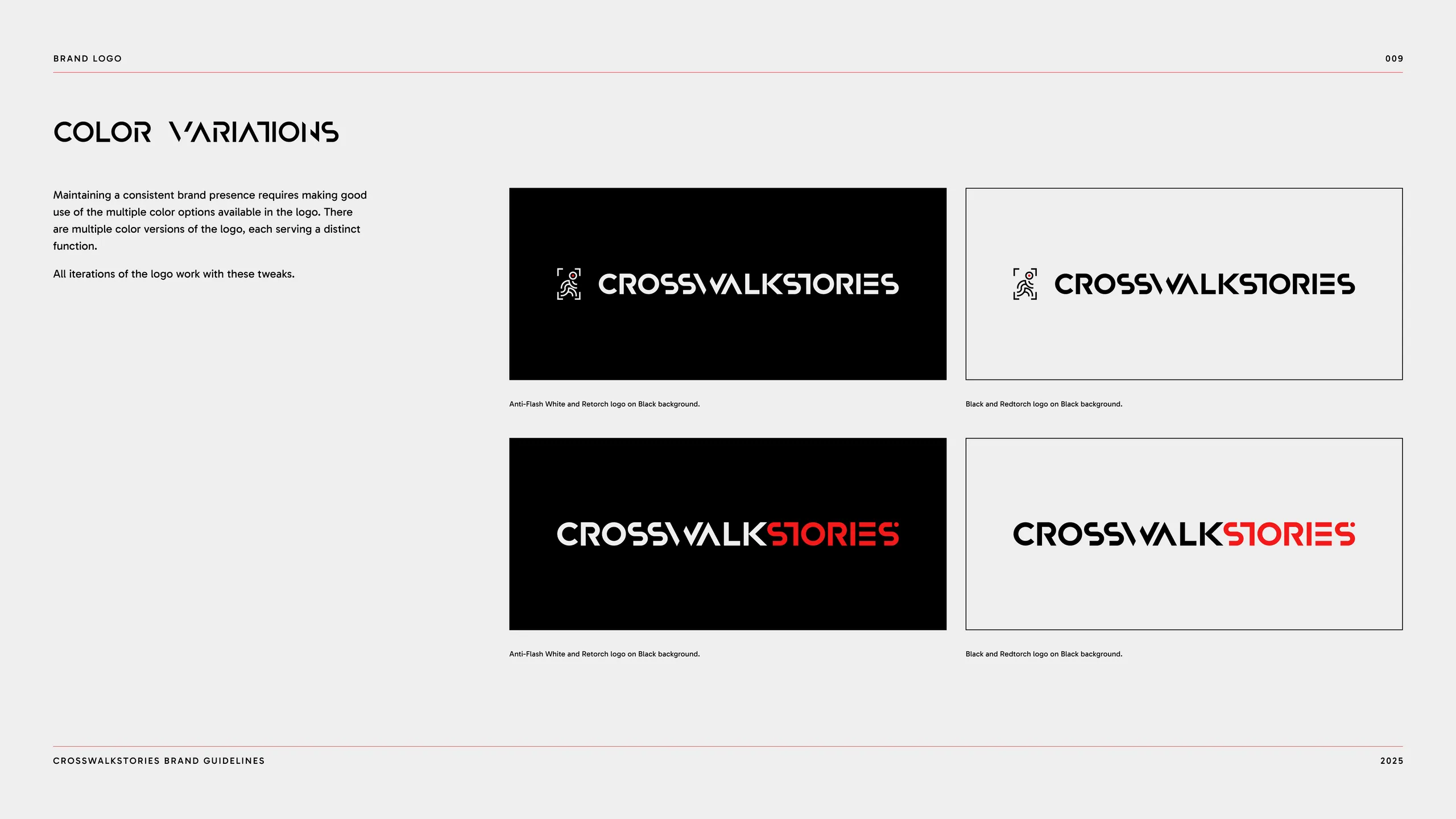 Crosswalk Stories brand identity 4